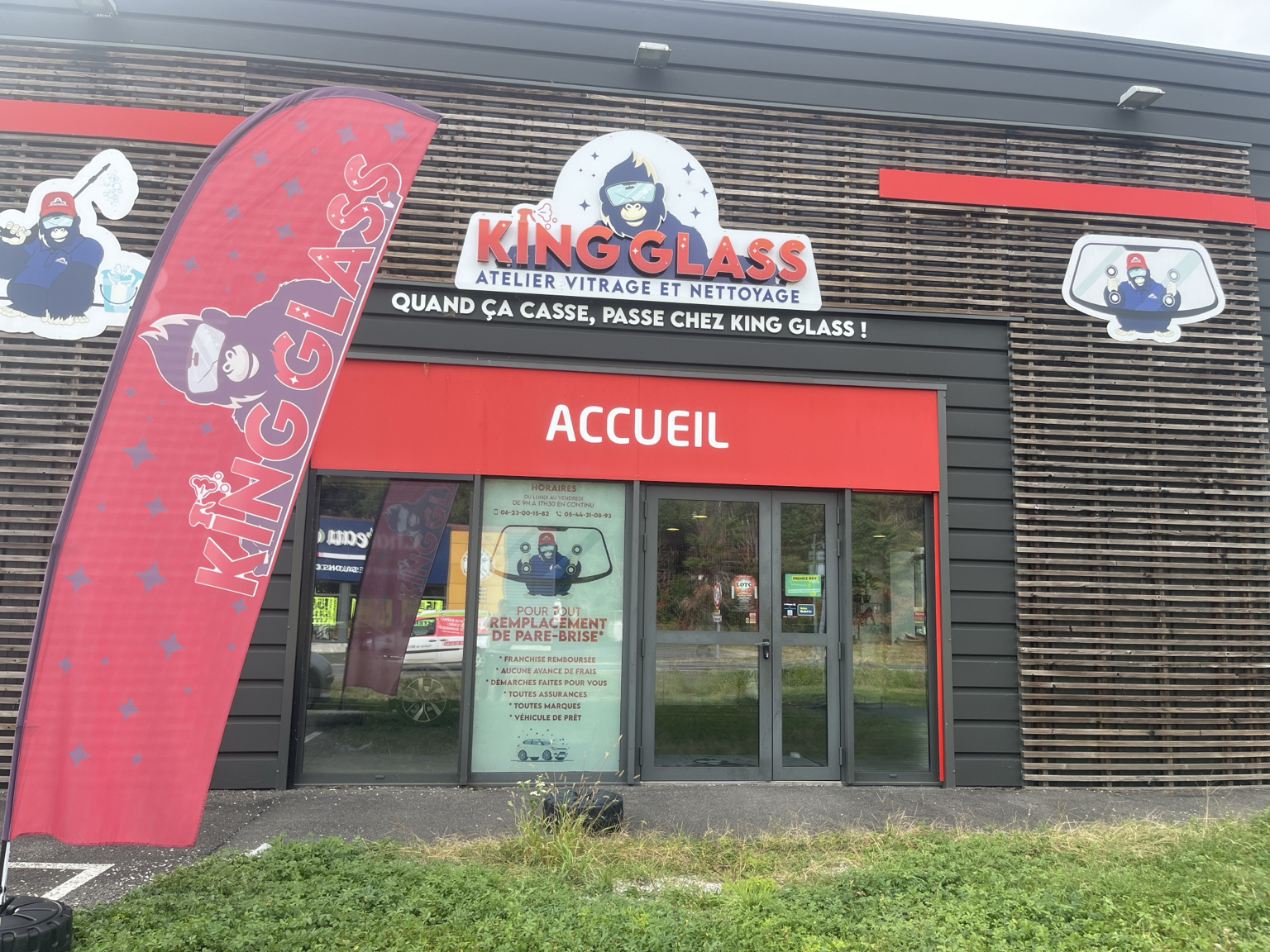 agence king glass brive